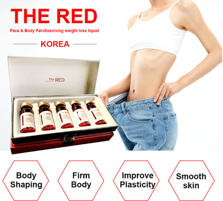 Body Fat Burning Lipolysis Lipolytic Solution Korea The Red Ampoule